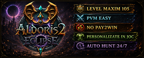 Aldoris2 - PVM EASY | LV. 99 | CLASSIC - Metin2 PvP Server Banner | Oldschool | Max Lv 105