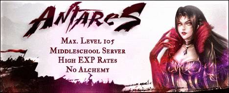 Antares2.to | Old-/Middleschool - Metin2 PvP Server Banner | Middleschool | Max Lv 120