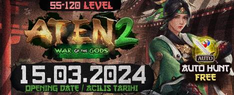 Aten2 - Metin2 PvP Server Banner | Official-Like | Max Lv 120