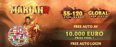 Marian2 55 - 120 Global Server - Metin2 PvP Server Banner | Official-Like | Max Lv 120