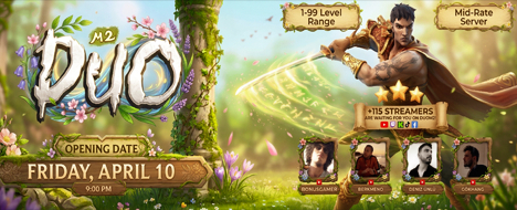 DUOMT2 | 10.04.2026 | MIDDLESCHOOL SERVER! - Metin2 PvP Server Banner | Middleschool | Max Lv 99