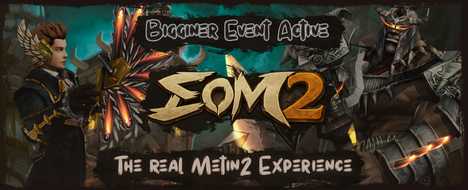 EoM - 16.01.2026 - Gerçek Metin2 Deneyimi - Metin2 PvP Server Banner | Middleschool | Max Lv 120
