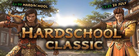 HardSchool.eu | Classic Oldschool Gameplay! - Metin2 PvP Server Banner | Oldschool | Max Lv 99