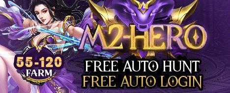 M2-Hero | International | Middleshool - Metin2 PvP Server Banner | Newschool | Max Lv 120