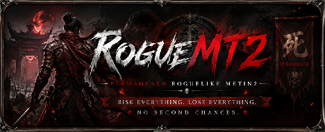 RogueMT2- Roguelite Permadeath | Middleschool - Metin2 PvP Server Banner | Middleschool | Max Lv 105