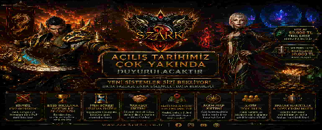 SzarkMt2 - En İyi Emek Server - Metin2 PvP Server Banner | Official-Like | Max Lv 250