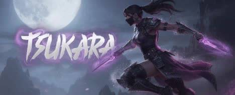 Tsukara - Rise Under the Dark Moon - Metin2 PvP Server Banner | Middleschool | Max Lv 120