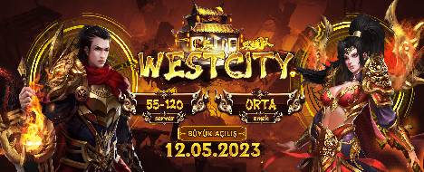WestCity2 | 55- 120 Farm Server - Metin2 PvP Server Banner | Newschool | Max Lv 120