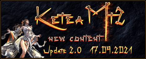KeteaMt2 Update 2.0 am 17.09.2021 - Metin2 PvP Server Banner | Middleschool | Max Lv 150